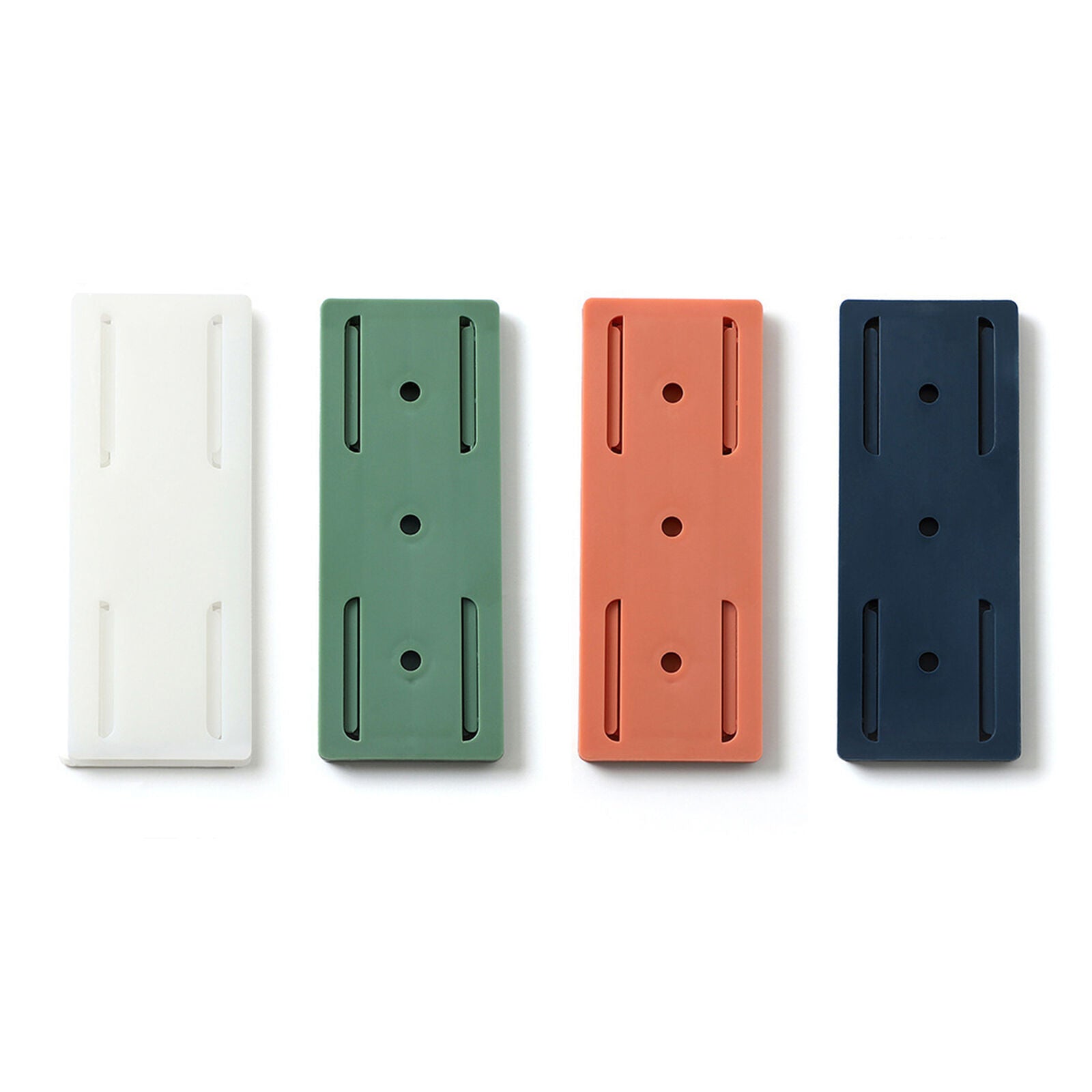 No-Drill Adhesive Socket Holder — Easy, Punch-Free Mounting
