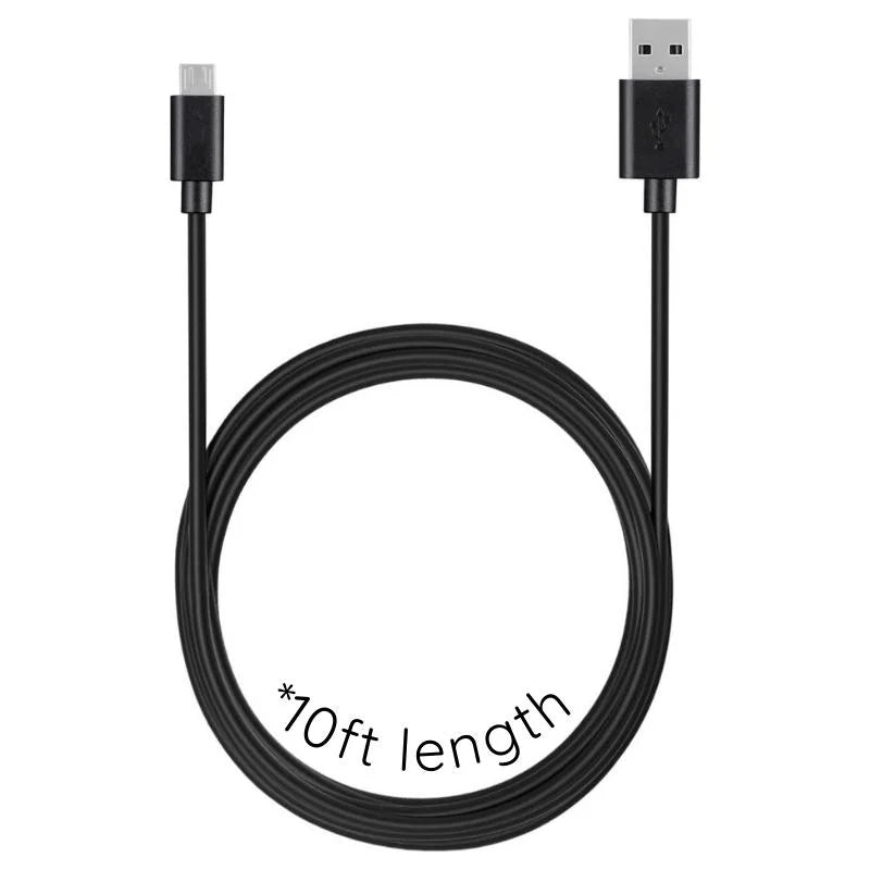 10ft Premium Micro-USB Cable – Durable, Fast-Charging & Wide Compatibility