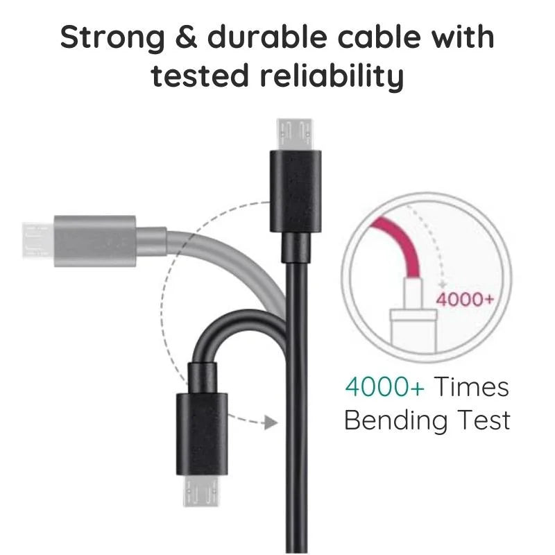 10ft Premium Micro-USB Cable – Durable, Fast-Charging & Wide Compatibility