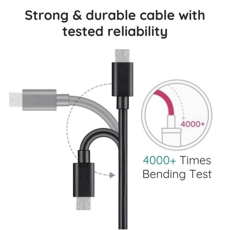 10ft Premium Micro-USB Cable – Durable, Fast-Charging & Wide Compatibility