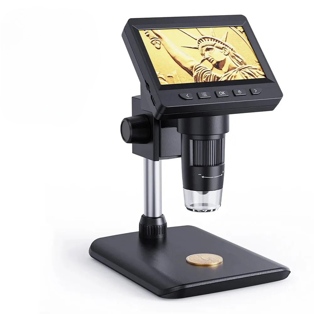 4.3-Inch Digital Soldering Microscope for Precise Electronics Repair