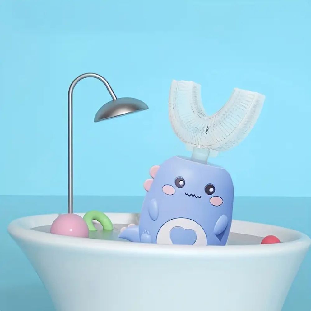 360° U-Shape Sonic Electric Toothbrush for Kids – Gentle, Deep Cleaning
