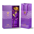 24K Gold-Dipped Real Rose in Elegant Gift Box