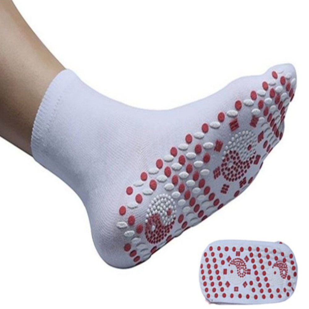 Set of 5 Self-Heating Winter Warmer Socks for Toasty Feet All Day