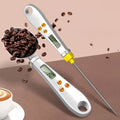2-in-1 Digital Mini Spoon Scale & Food Thermometer — Compact Precision for Cooking