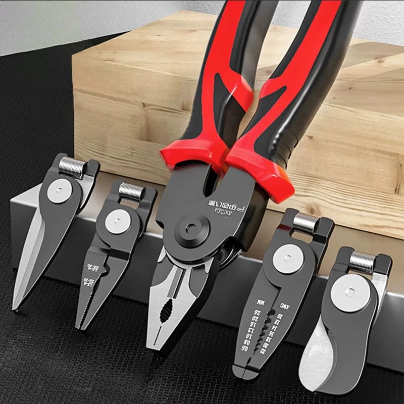 5-in-1 Electric Multifunctional Pliers Set — Versatile All-in-One Tool Kit for DIYers and Pros