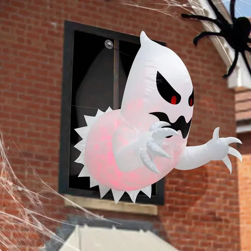 4.59ft Inflatable Halloween Ghost - Spooky Outdoor Yard Decoration
