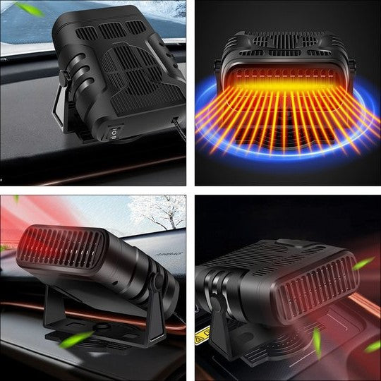 2X Portable Car Heater — Fast-Heat, Compact Vehicle Warmer