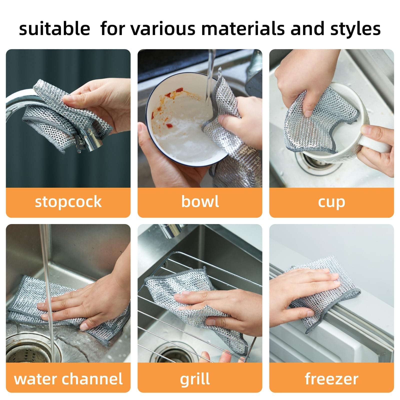 20-Piece Cleaning Cloth Set – Soft, Absorbent, Multi-Purpose Cloths