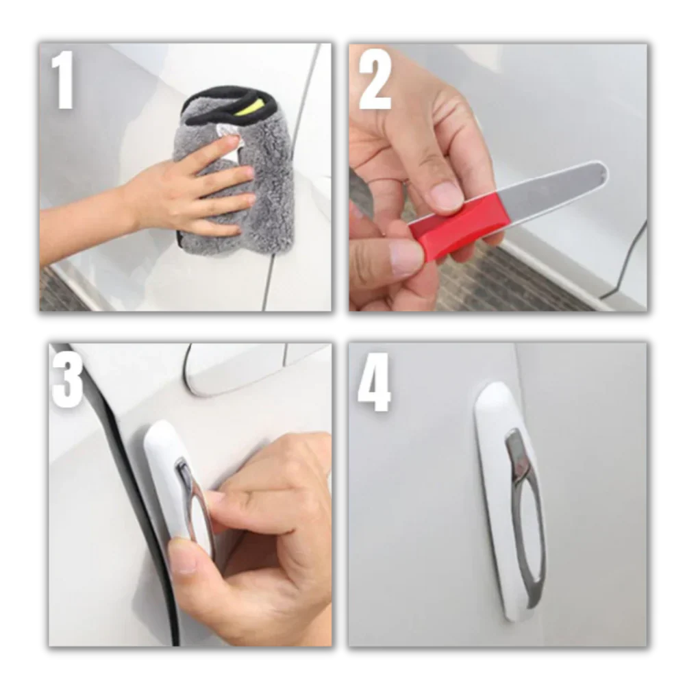 4-Pack Car Door Edge Protection Strips