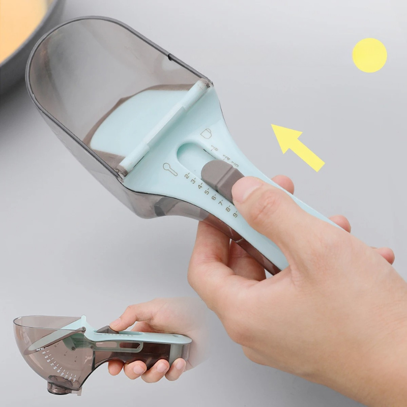 2-Piece Adjustable Measuring Cup and Spoon Set
