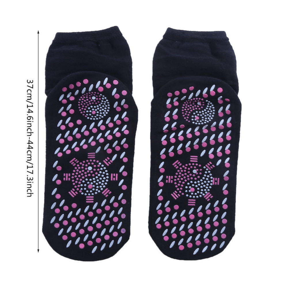 Set of 5 Self-Heating Winter Warmer Socks for Toasty Feet All Day