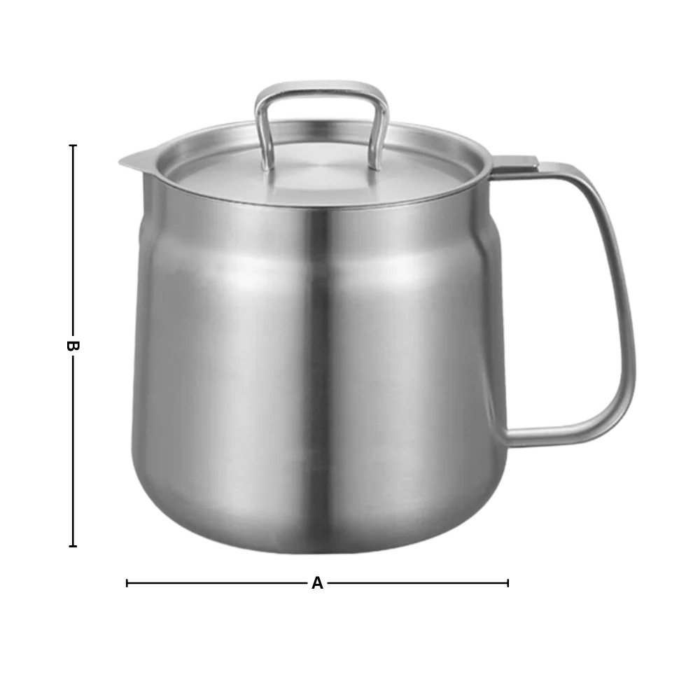 2-in-1 Stainless Steel Deep Frying Pot for Crispy, Golden-Fried Perfection