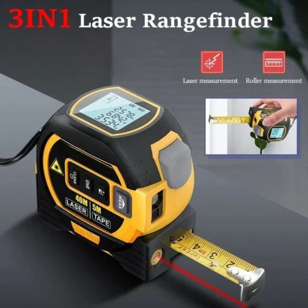 3-in-1 Infrared Laser Tape — Precision, Speed, and Versatility