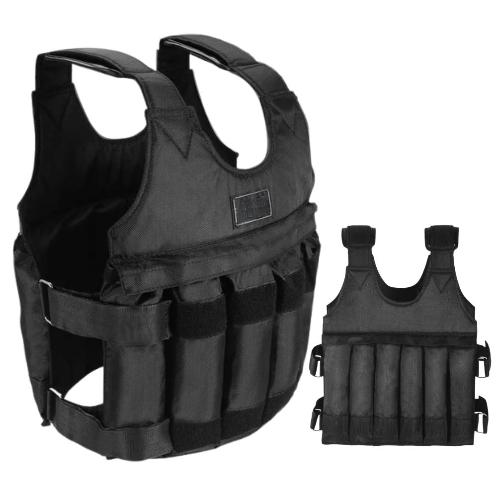 110-Pound Adjustable Weighted Vest for Strength Training