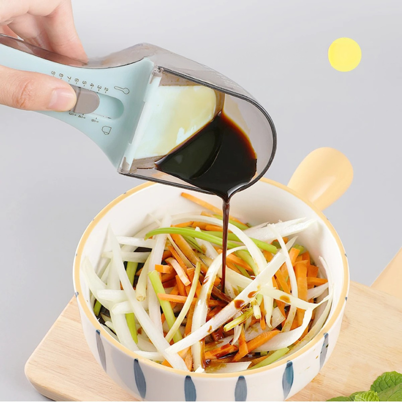 2-Piece Adjustable Measuring Cup and Spoon Set