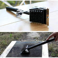 3-in-1 Barbecue Grill Brush with Scraper and Sponge - Clean Grills Fast and Easy