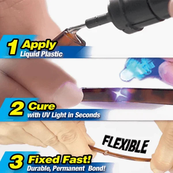 5-Second UV Light Activating Super Glue – Instant Bond for Quick, Strong Repairs