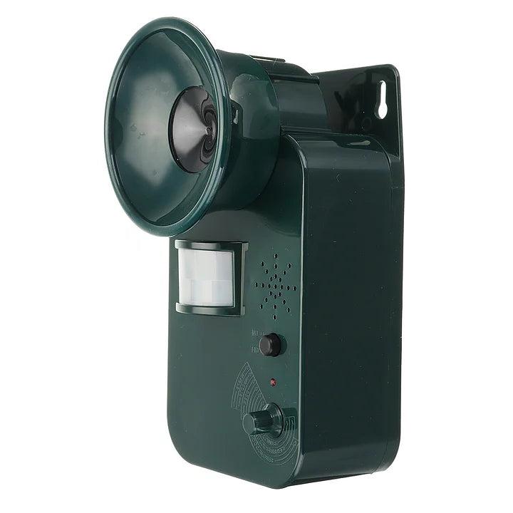 5000 sq ft Ultrasonic Cordless Pest Repeller – 9V DC Outdoor Animal Deterrent for Safe, Effective Repulsion of Various Animals