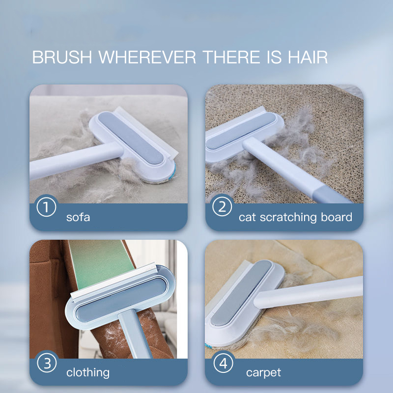 4-in-1 Pet Hair Remover Tool for Quick, Easy Clean-Up