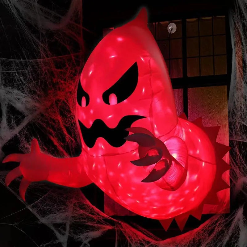 4.59ft Inflatable Halloween Ghost - Spooky Outdoor Yard Decoration