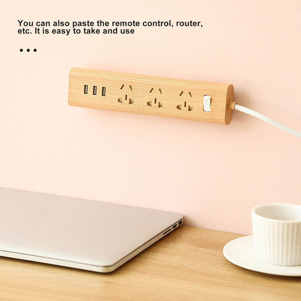 No-Drill Adhesive Socket Holder — Easy, Punch-Free Mounting