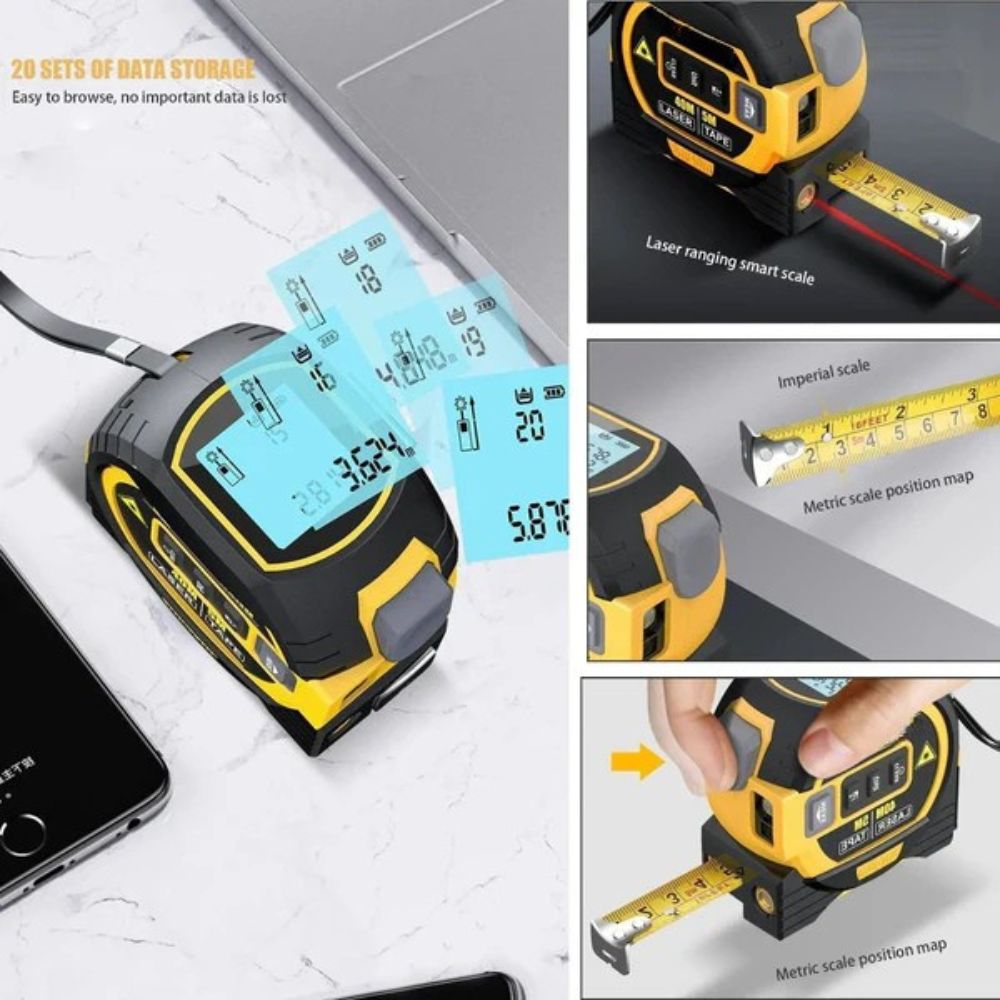 3-in-1 Infrared Laser Tape — Precision, Speed, and Versatility