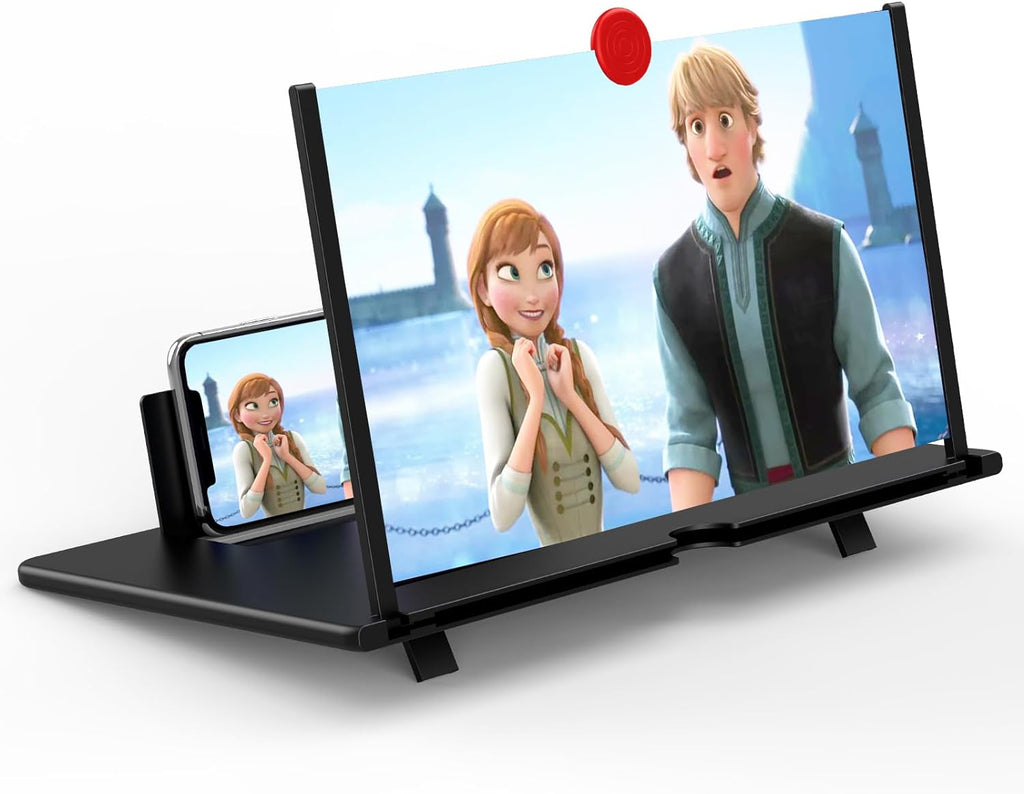 16-Inch Phone Screen Magnifier for Immersive Movies, Videos, and Gaming