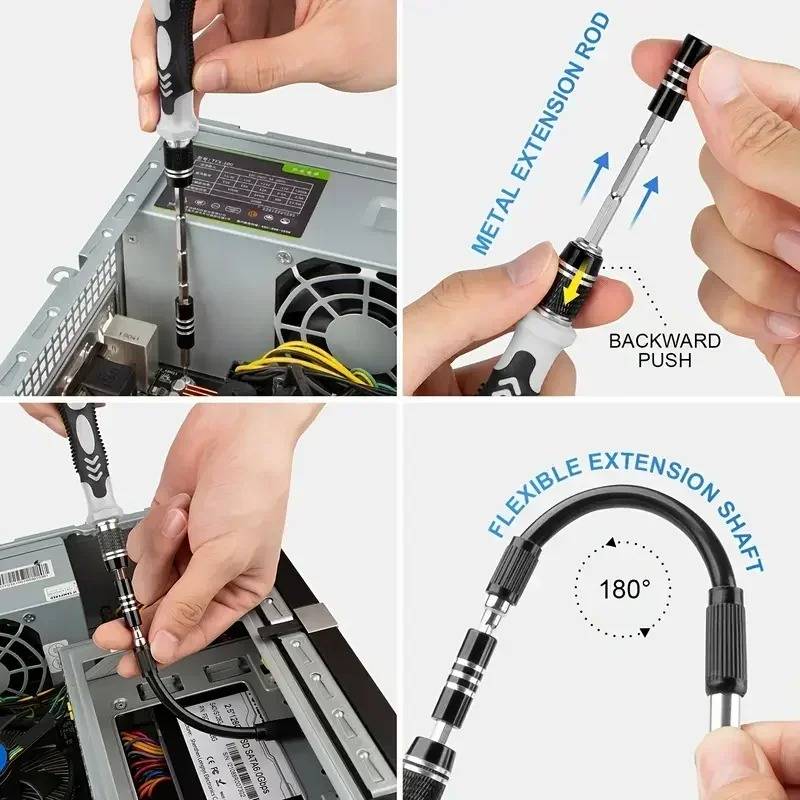 115-in-1 Precision Bit Screwdriver Set