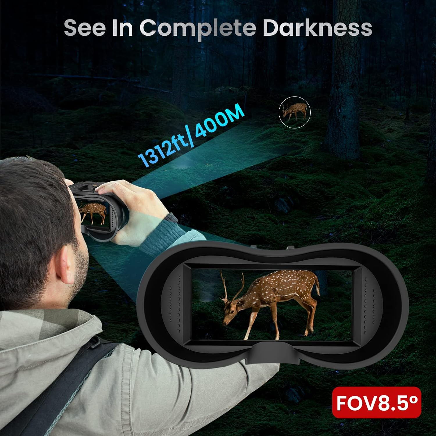 3D Night Vision Goggles and Binoculars