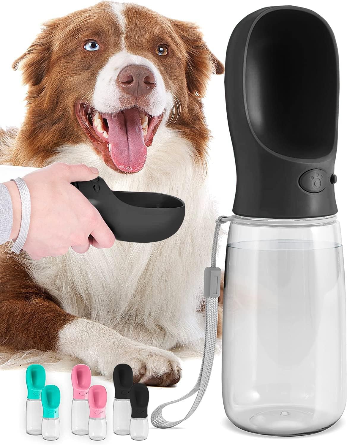 19 oz Portable Dog Water Bottle for Easy On-The-Go Hydration