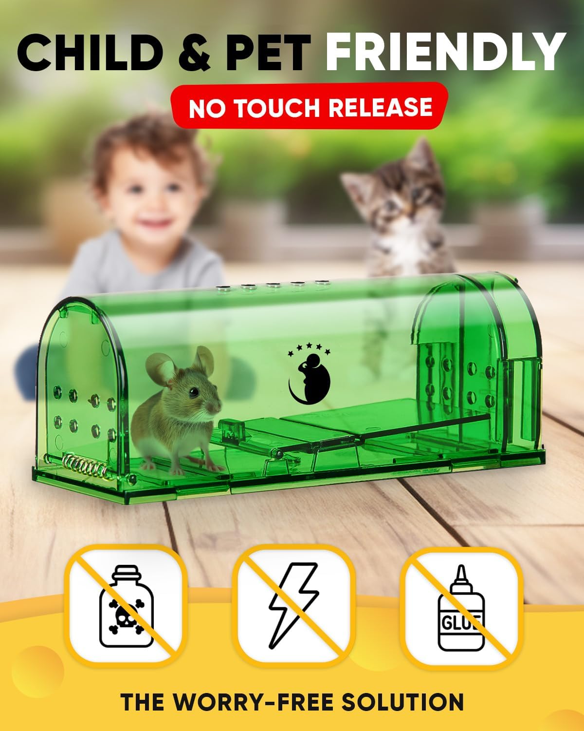 4-Pack Mouse Traps