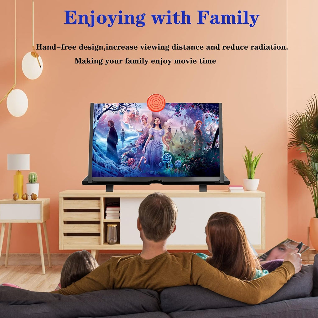 16-Inch Phone Screen Magnifier for Immersive Movies, Videos, and Gaming