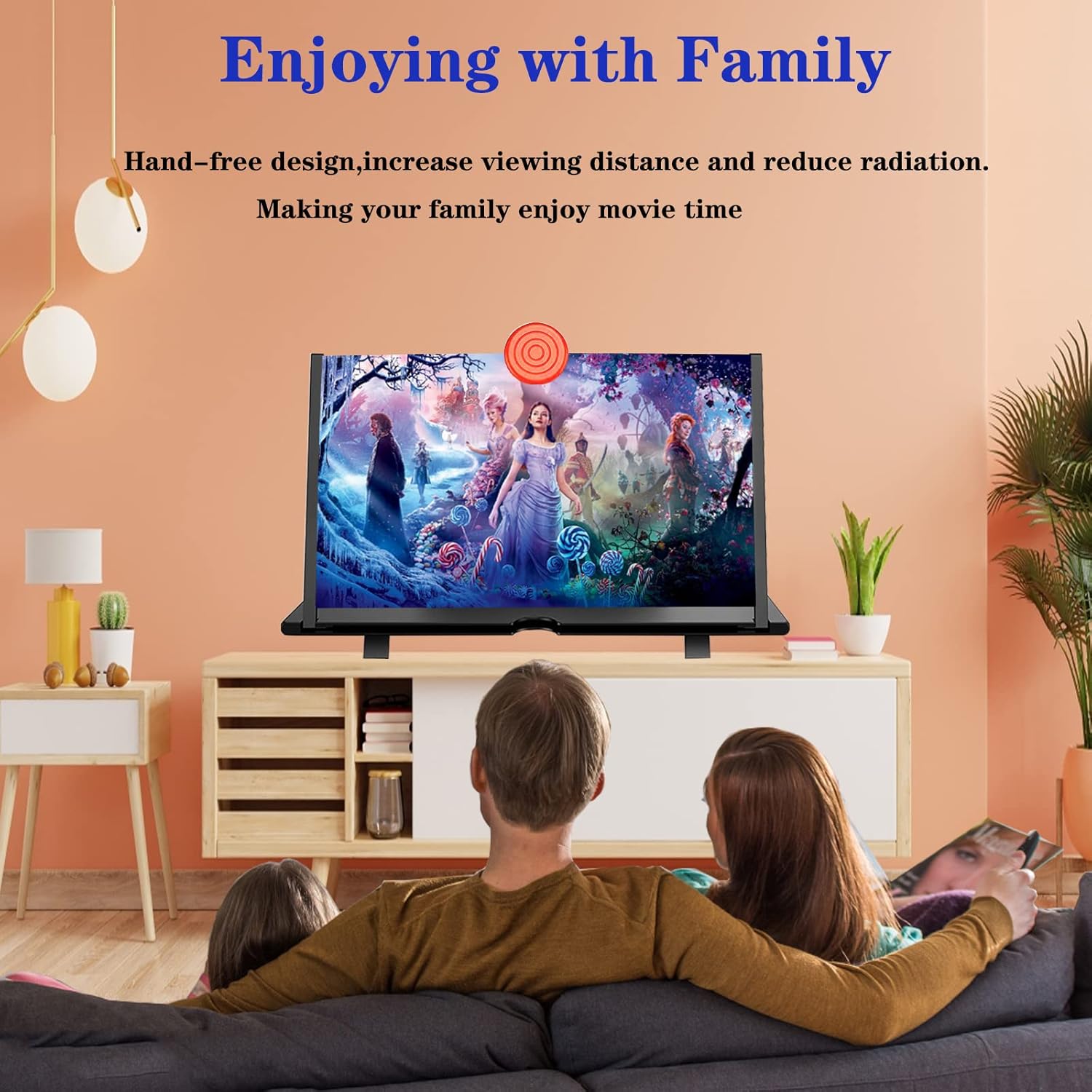 16-Inch Phone Screen Magnifier for Immersive Movies, Videos, and Gaming