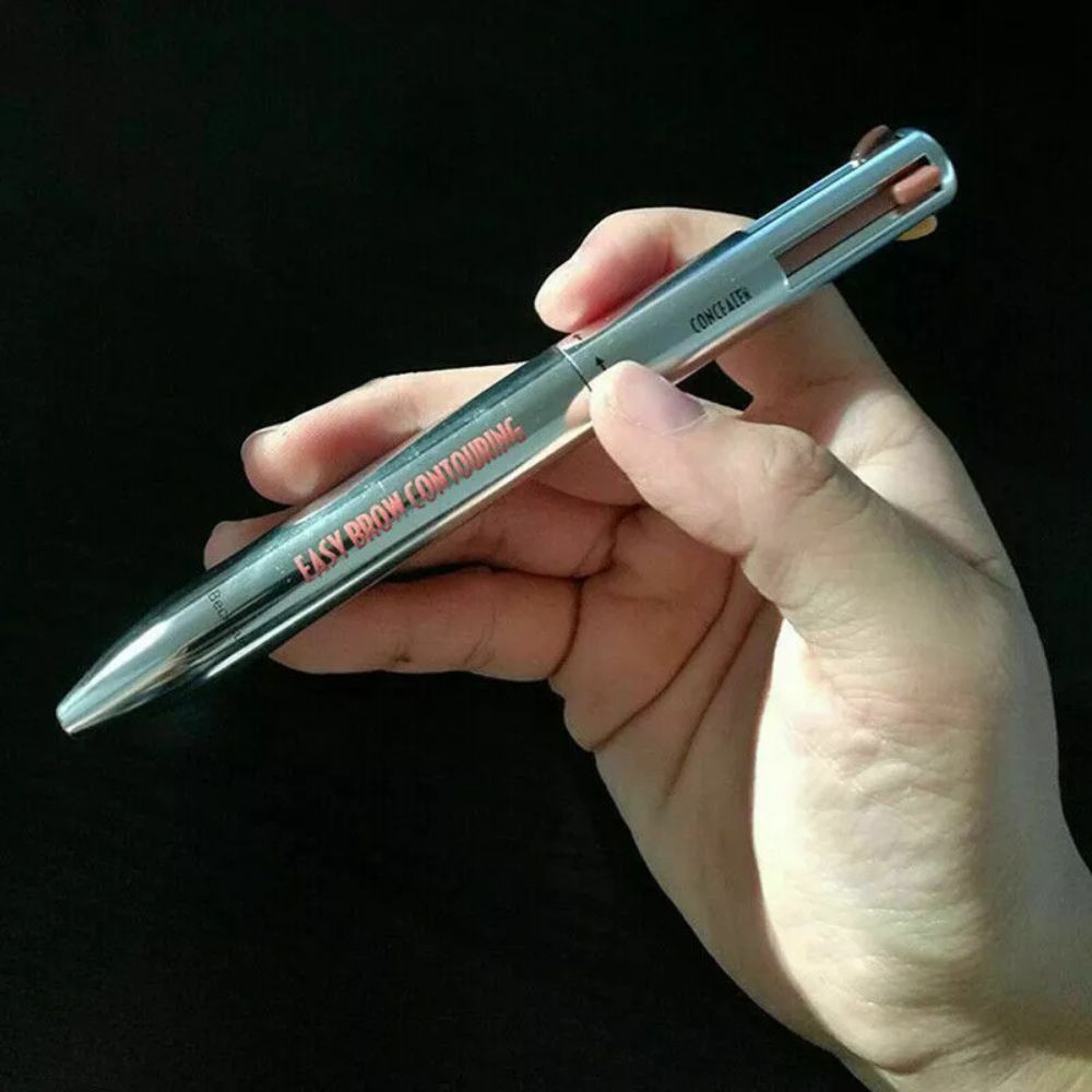 4-in-1 Eyebrow Pen: Define, Fill, Conceal & Highlight for Flawless Brows