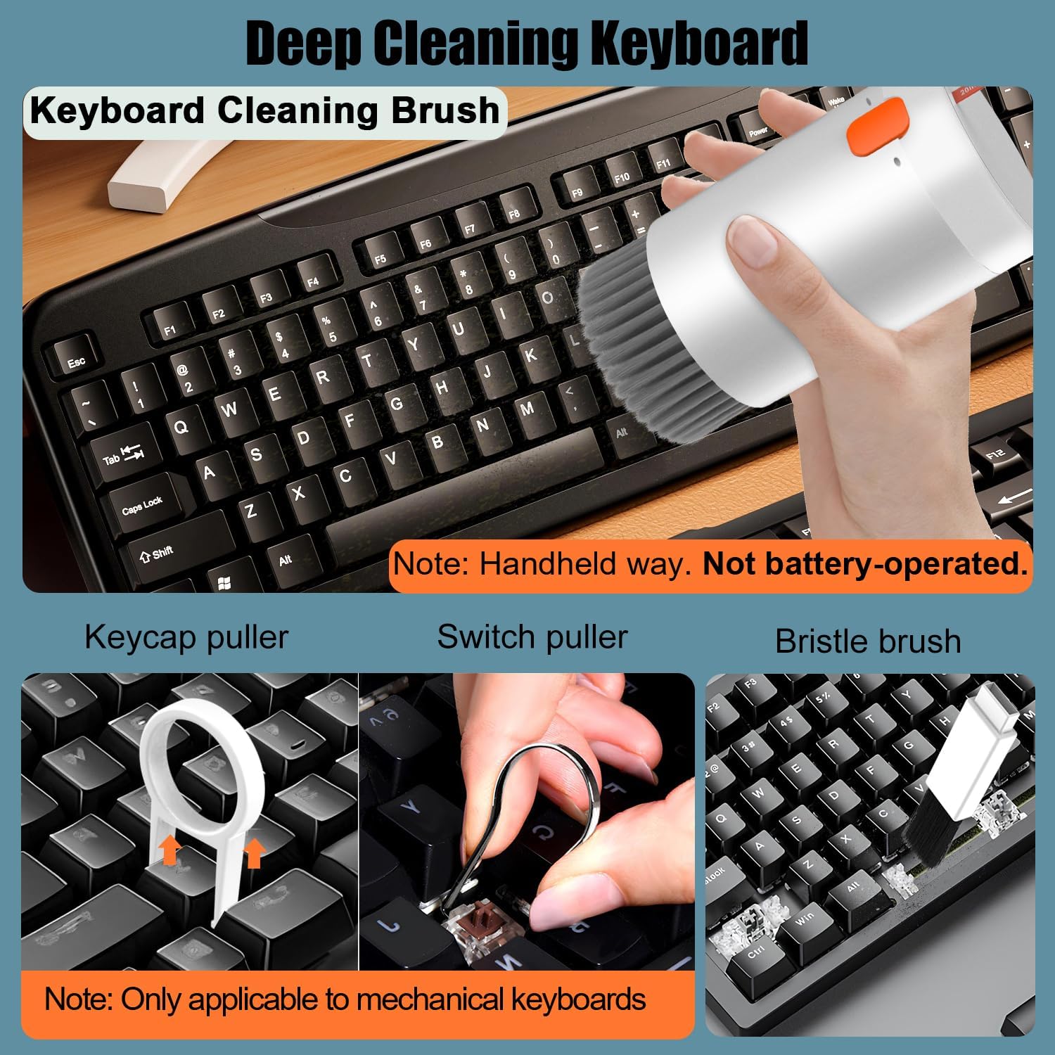 Premium 20-in-1 Keyboard and Earbuds Cleaning Kit — All-in-One Gadget Care Set