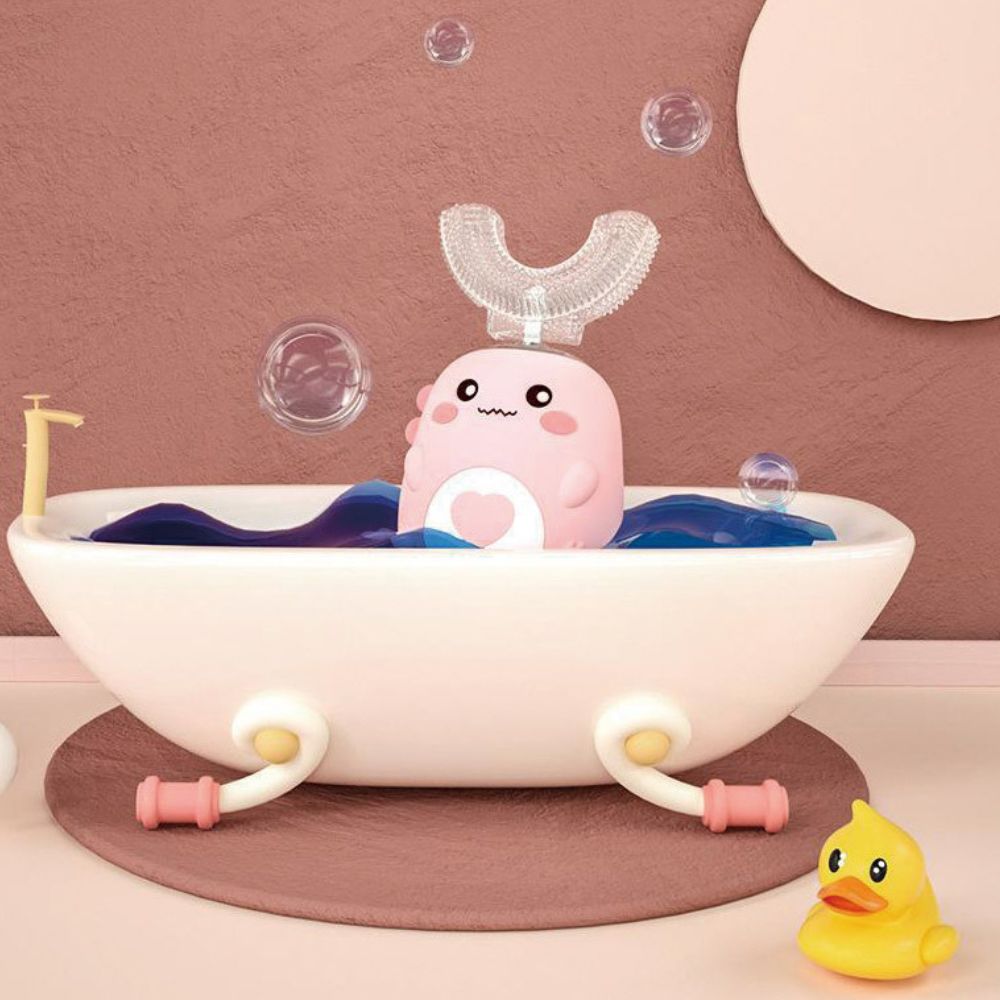 360° U-Shape Sonic Electric Toothbrush for Kids – Gentle, Deep Cleaning