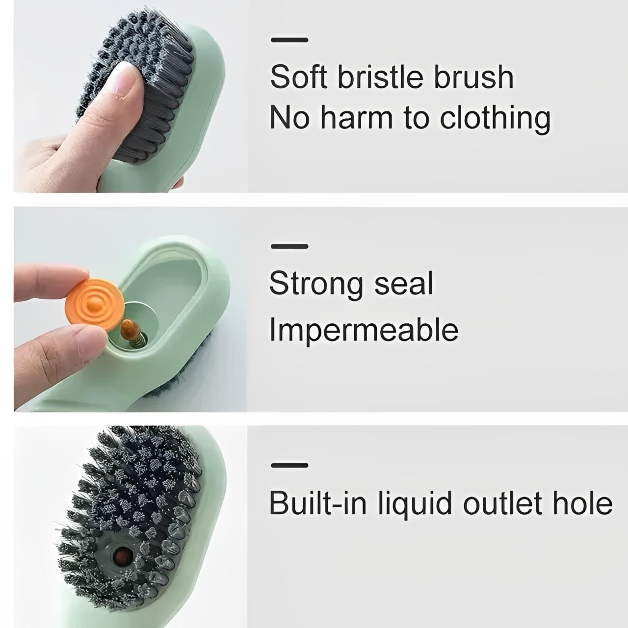 Two-Piece Shoe Cleaning Brush Set – Gentle, Thorough Cleaning for All Footwear