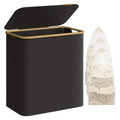 Spacious Collapsible Dual-Compartment Laundry Basket with 5072.1 oz Capacity