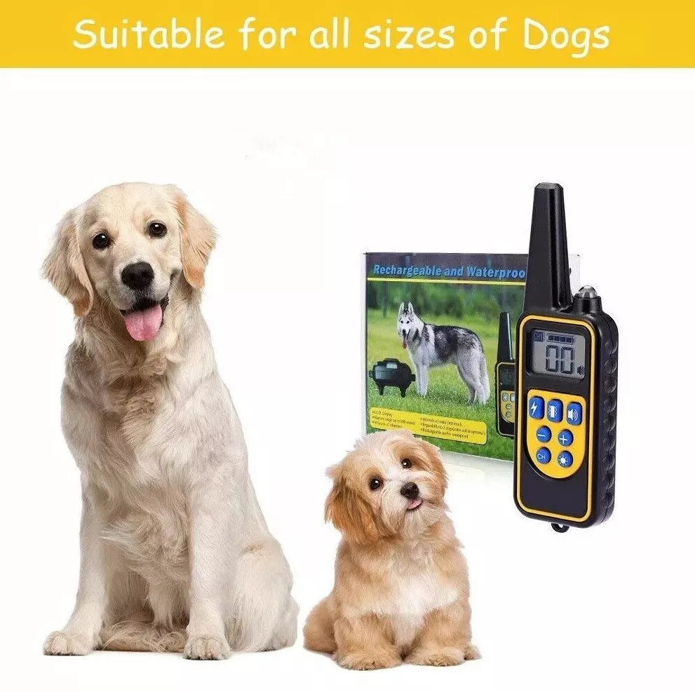 Waterproof Dog Training Collar with Remote - Up to 2600ft Range