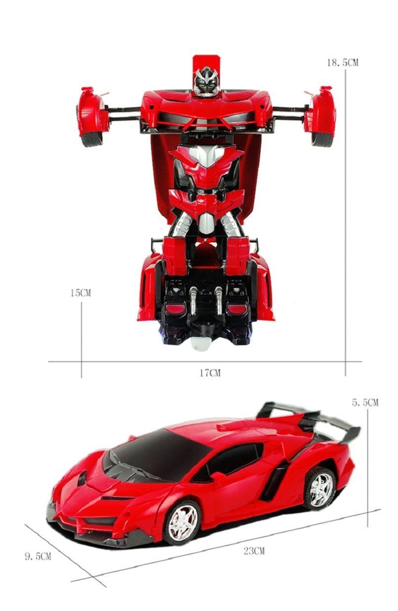2-in-1 Transformer RC Car: Convert to Robot and Vehicle