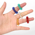 Spiked Acupressure Finger Rings for Massage and Sensory Stimulation