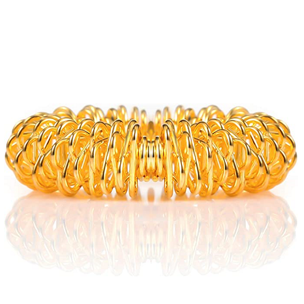 Spiked Acupressure Finger Rings for Massage and Sensory Stimulation