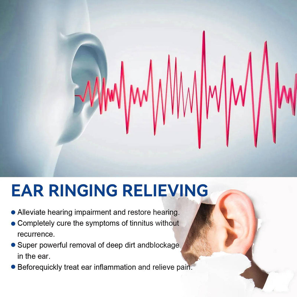 2-Pack Tinnitus Relief Ear Drops for Ringing Ears