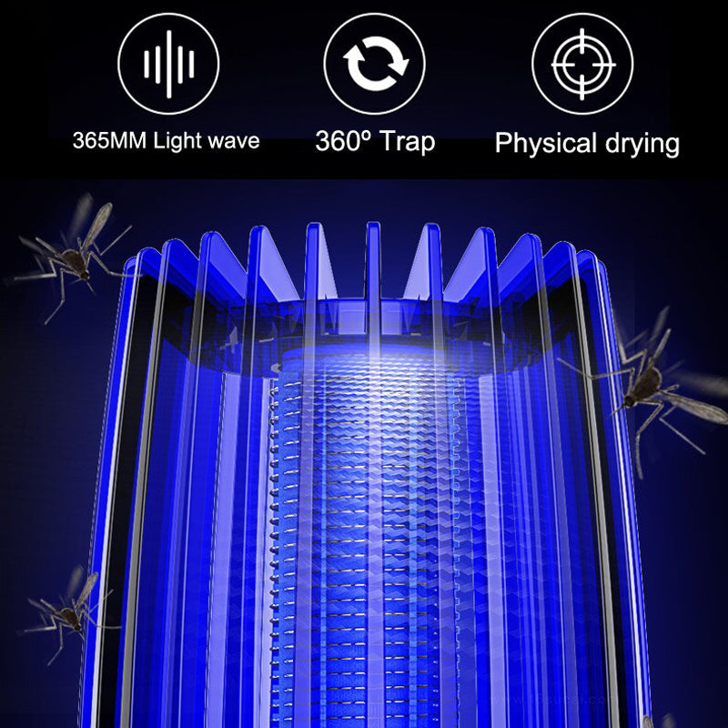 Rechargeable 2-in-1 Mosquito Killer - Dual-Function Insect Zapper