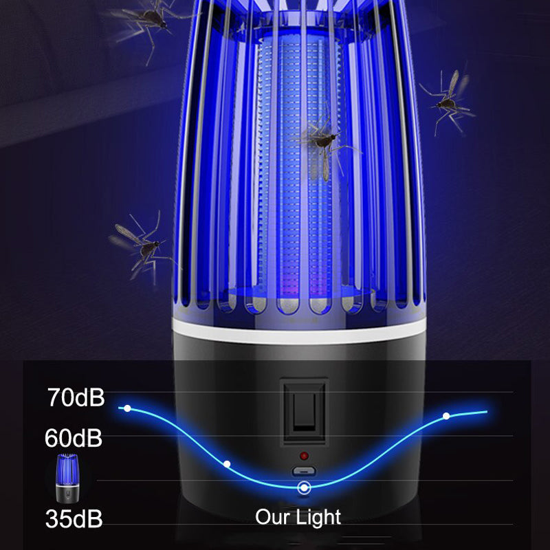 Rechargeable 2-in-1 Mosquito Killer - Dual-Function Insect Zapper