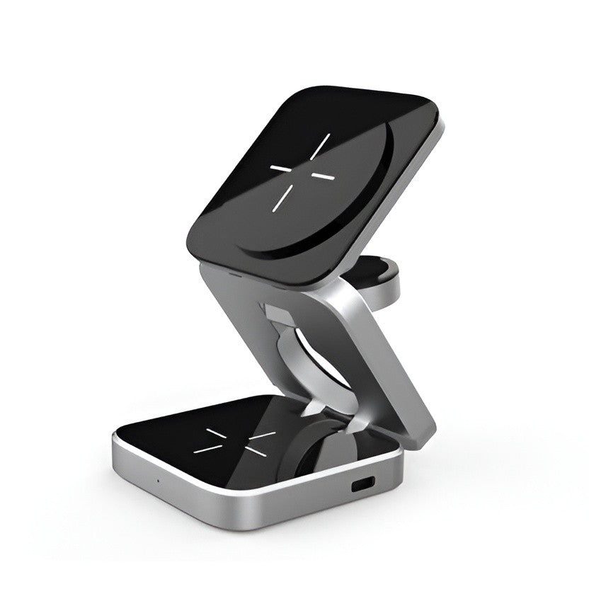 3-In-1 Multi-Device Charging Station