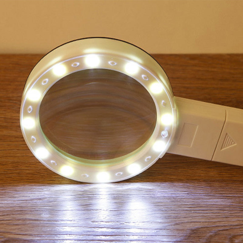 30x Optical Magnifier with LED Light for Clear, Detailed Viewing