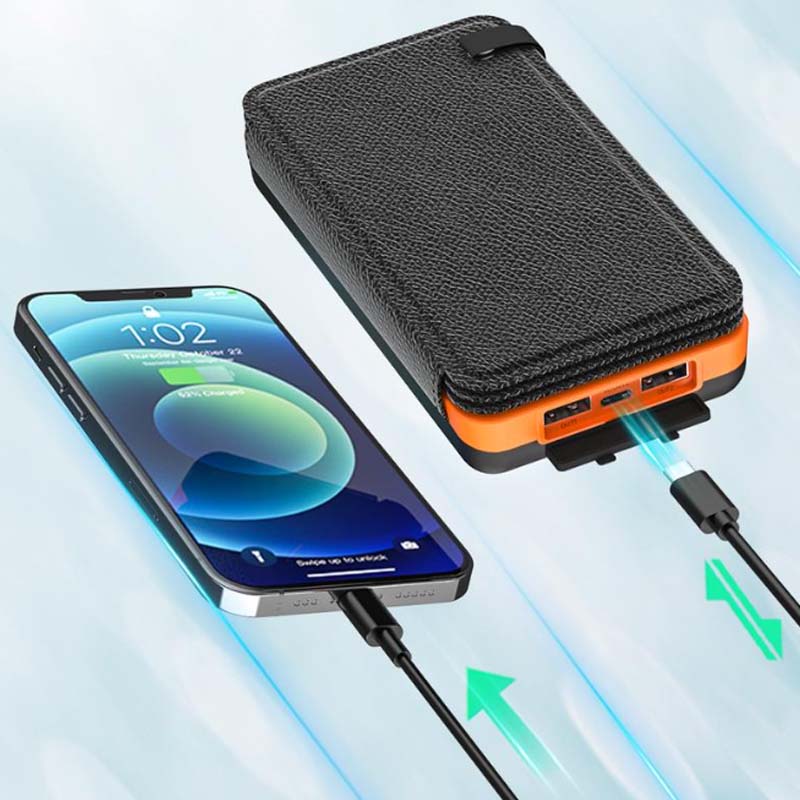 25000mAh High-Performance Solar Power Bank with Fast Charging