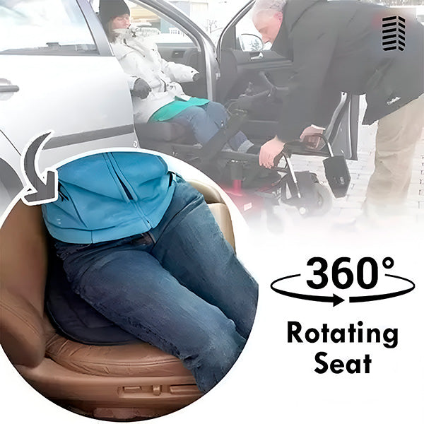 360° Swivel Cushion for Effortless Rotation and Comfort